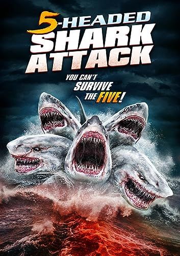 5 Headed Shark Attack online film